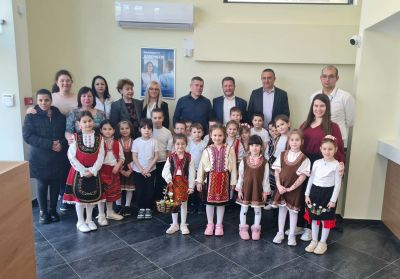 Лазаровден в клон на Общинска банка в град Плевен 1